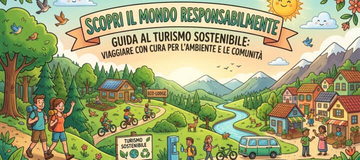 Turismo sostenibile: come viaggiare nel rispetto dell’ambiente e delle comunità locali